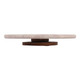 EV22366#Gedor Small Marble Lazy Susan Tray