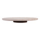 EV22367#Gedor Large Marble Lazy Susan Tray