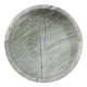 EV22377#Rimmon Green Marble Pedestal Bowl