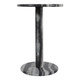 EV22381#Dumah Black Marble Accent Table
