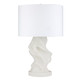 EV51447#25" Marbletun Quartz Resin Table Lamp
