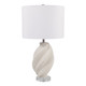 EV51451#25" Mills Quartz Resin Table Lamp