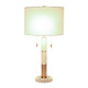 EV51492#27" Kent Travertine Table Lamp
