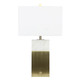 EV51493#26" Nottoway White Marble Table Lamp