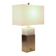 EV51493#26" Nottoway White Marble Table Lamp