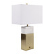 EV51493#26" Nottoway White Marble Table Lamp