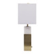 EV51493#26" Nottoway White Marble Table Lamp
