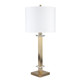 EV51495#28" Roanoke Gold Table Lamp