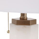 EV51497#28" Lebanon Alabaster Table Lamp