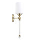 EV51529#20" Pelet Crystal Wall Sconce