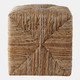 22424#18x18" Rattan Square Ottoman, Natural