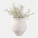 22470-01#20x17" Traditional Terracotta Vase, Ivory