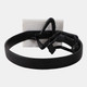 22504#11x10" Avid Reader On Marble Base, Black/white
