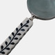 22522#10x4" Vines Handle Magnifying Glass, White/blue