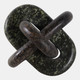 18859-03#6" Green Forest Marble Knot, Green