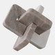 20698-01#7" Marble Knot, White/beige
