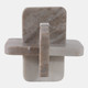 20698-01#7" Marble Knot, White/beige