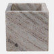 22545-01#4x4" Marble Pencil Cup, Beige