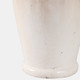 22550-02#12x7" Textured Terracotta 2-handle Vase,ivry/brwn