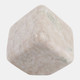 22569-01#5x5" Marble Cube Orb, Beige