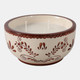 80531-02#6" 10 Oz Coffee Hand Painted Candle, Brown/ White