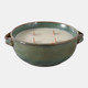 80532-01#8" 14 Oz Lakeside Rain Candle, Green