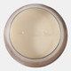80534-01#5" 14 Oz White Gardenia Ombre Glass Candle, Multi