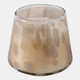 80534-02#5" 14 Oz White Gardenia Luster Glass Candle, Ivory