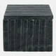 17475-02#7x4" Marble Ridged Box, Green