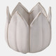 22614-01#4" Tulip Pencil Cup, Ivory