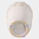 22615-01#4" Flower Border Pencil Cup, Ivory