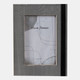 22623#4x6" Lines Resin Photo Frame, Black/white