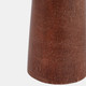 22638-03#12x3" Modern Totem Taper Holder, Brown