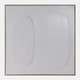 22654#40x40 Mod 3-dimensional Wall Art, White