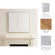 22654#40x40 Mod 3-dimensional Wall Art, White