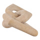 EV22728#13" Nonnilcarved Standstone Chain Object
