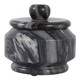 EV22729-01#5" Rennalt Small Carved Marble Jar