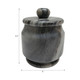 EV22729-02#6" Rennalt Large Carved Marble Jar