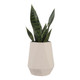 EV22745-01#8" Holdron Small Angular Vase, White