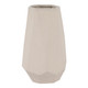 EV22745-02#11" Holdron Large Angular Vase, White