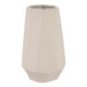 EV22745-02#11" Holdron Large Angular Vase, White