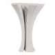 EV22749-02#10" Spire Medium 3d Printed Vase, White