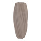 EV22750-02#19" Ronoak Large 3d Printed Vase, Gray