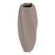 EV22750-02#19" Ronoak Large 3d Printed Vase, Gray