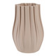 EV22751-02#11" Maisley Large 3d Printed Vase, Cream