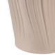 EV22756-01#14" Terebra Small 3d Printed Vase, Taupe