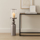 EV22760-02#36" Glenpool Medium Silver Candle Holder