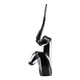 EV22769#16" Kanah Black Glass Sculpture