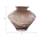 EV22775-01#10" Tirzah Small Brown Glass Vase