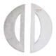 EV22798#S/2 29" Crawford Moon Wall D?cor 